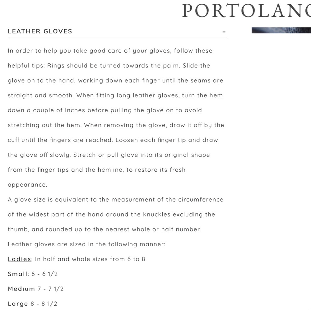 RL Portolano leather fringe gloves - Picture 5 of 6